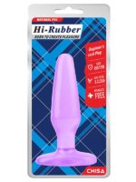 Hi-Rubber Şeffaf Jel Anal Tıkaç - Mor 14cm - Görsel 2