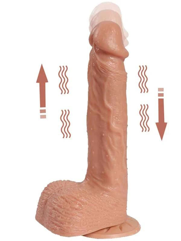 hill-ileri-geri-hareketli-sarjli-titresimli-gercekci-dildo-21-cm-14308-1-3 Hill İleri Geri Hareketli Şarjlı Titreşimli Gerçekçi Dildo 21 cm - Görsel 1