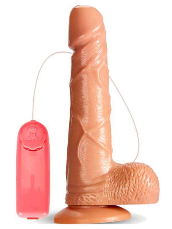 jb-titresimli-17cm-swing-dildo-vibrator-13082-1-3 J.B. Titreşimli 17cm Swing Dildo Vibratör - Görsel 1