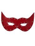 Kırmızı Deri Göz Maskesi
