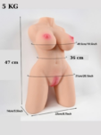 L-Join Gerçekçi 5 Kg Yarım Vücut Vajina Mastürbatör