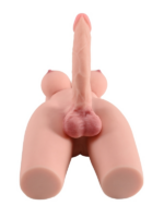 L-Join Gerçekçi 9 Kg Yarım Vücut Trans Vajina Penis Mastürbatör - Görsel 3