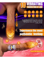 L-Join Gerçekçi İleri Geri Haraketli Titreşimli 5 Kg Kalça Vajina Dildo Mastürbatör - Görsel 4