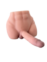 L-Join Gerçekçi İleri Geri Haraketli Titreşimli 5 Kg Kalça Vajina Dildo Mastürbatör - Görsel 5