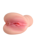 L-Join Gerçekçi Vajina Mastürbatör 18 cm – Çift Girişli, Yumuşak ve Esnek TPE Malzeme 500gr - Görsel 5