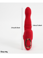 L-Join Kırmızı Teklojik Modern Vibratör - Görsel 2