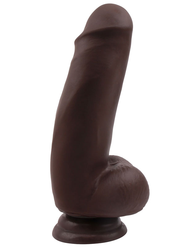 lecher-kikirdakli-gercekci-dildo-18cm-zenci-13389-1-2 Lecher Kıkırdaklı Gerçekçi Dildo - 18cm Zenci - Görsel 1