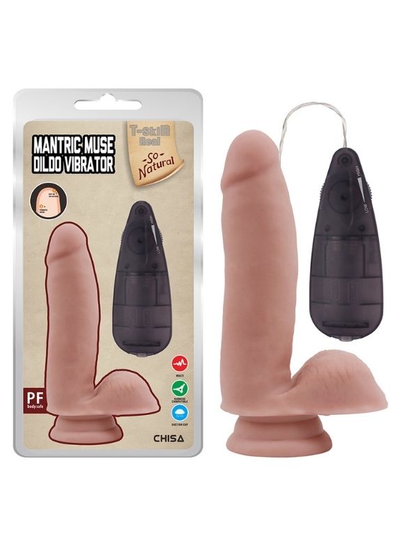 mantric-muse-175cm-5cm-kikirdakli-gercekci-realistik-vibrator-514073-1-2 Mantric Muse 17.5cm 5cm Kıkırdaklı Gerçekçi Realistik Vibratör - Görsel 1