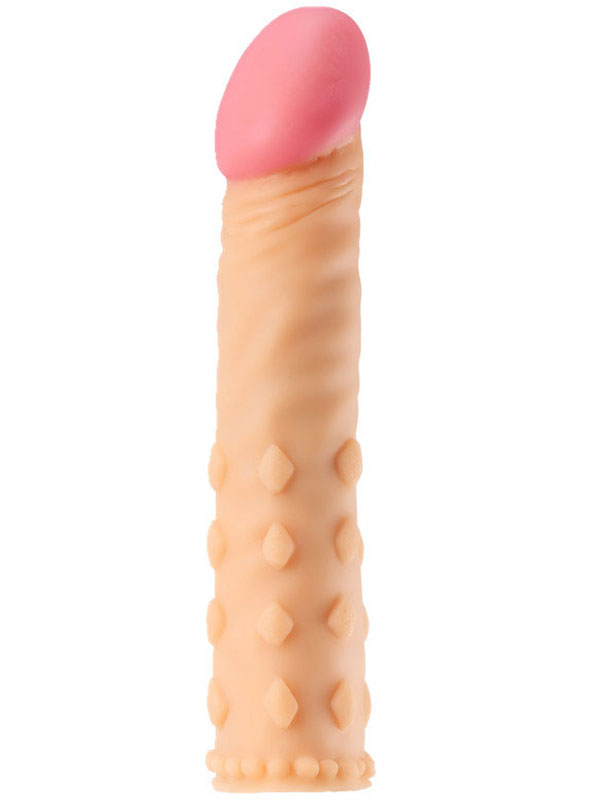 max-man-50mm-dolgulu-penis-kilifi-yn0049-10509-1-2 Max Man 50mm Dolgulu Penis Kılıfı YN0049 - Görsel 1