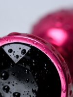 Metal Anal Tıkaç, Metal, kırmızı, siyah kristalli, 7,2 cm, Ø2,8 cm, 50 g - Görsel 5