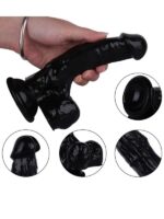 Noctis 18cm Siyah Dildo No:5 - Görsel 4