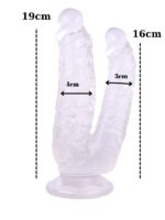 Noctis 19cm Beyaz Çiftli Dildo No:76 - Görsel 3