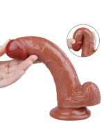 Noctis 20cm Kahverengi Dildo No:17 - Görsel 4