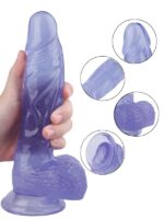 Noctis 22,5cm Mor Dildo No:13 - Görsel 4