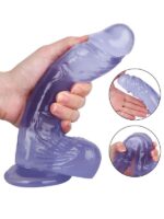 Noctis 22,5cm Mor Dildo No:55 - Görsel 4