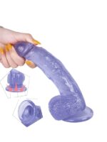 Noctis 22cm Mor Dildo No:12 - Görsel 4