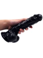 Noctis 23cm Siyah Dildo No:22 - Görsel 4