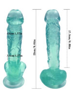 Noctis 23cm Yeşil Dildo No:22 - Görsel 5