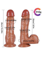 Noctis 26cm Kahverengi Realistik Dildo No:163 - Görsel 5