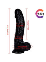 Noctis 26cm Siyah Realistik Dildo No:172 - Görsel 5