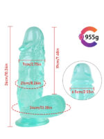 Noctis 26cm Yeşil Realistik Dildo No:155 - Görsel 5