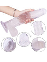 Noctis 29,4cm Beyaz Realistik Dildo No:152 - Görsel 4