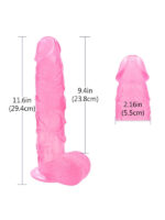 Noctis 29,4cm Pembe Realistik Dildo No:152 - Görsel 2