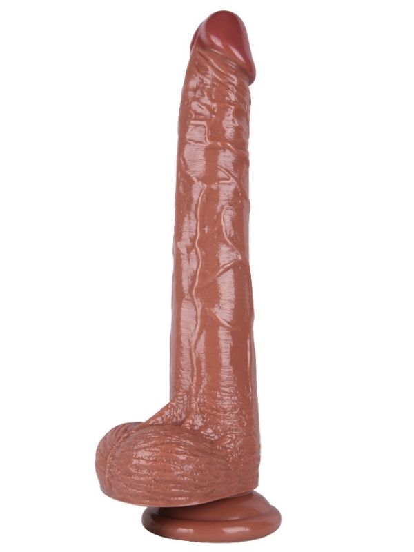 noctis-295cm-kahverengi-dildo-no25-508065-1-2 Noctis 29,5cm Kahverengi Dildo No:25 - Görsel 1