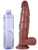 Noctis 30cm Kahverengi Dildo No:45 - Görsel 5