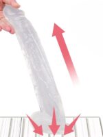 Noctis 34,5cm Beyaz Dildo No:27 - Görsel 5