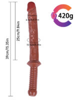 Noctis 39cm Kahverengi Realistik Kılıç Dildo No:162 - Görsel 5
