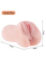 Noctis Çift Girişli Anal ve Vajinal Gerçekçi Mastürbatör - Görsel 2