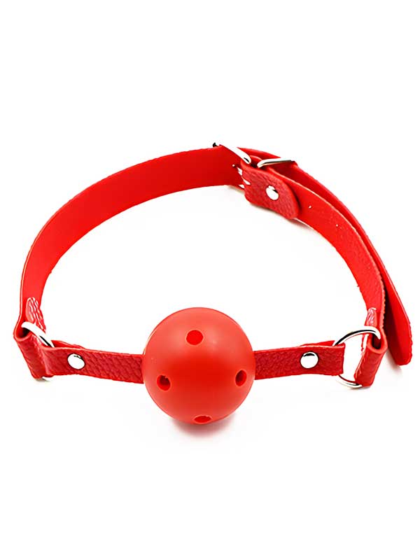 noxxx-kirmizi-delikli-agiz-topu-28976-1-2 NOXXX Kırmızı Delikli Ağız Topu - Görsel 1