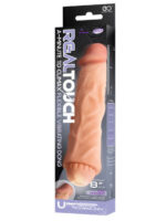 Real Touch Çift Katmanlı 20cm Vibratör - Görsel 2