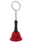 Ring for a Kiss Kırmızı Çan Anahtarlık
