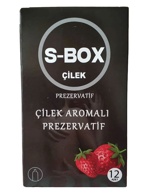 s-box-cilek-aromali-prezervatif-12li-190513-1-2 S-Box Çilek Aromalı Prezervatif 12'li - Görsel 1