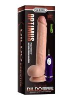 Shequ Optimus Titreşimli Realistik Dildo 28 cm - Görsel 4
