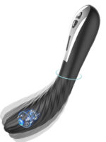 Xuanai Özel Kabartmalı Şarjlı Vibratör - Siyah Model 2 - Görsel 4