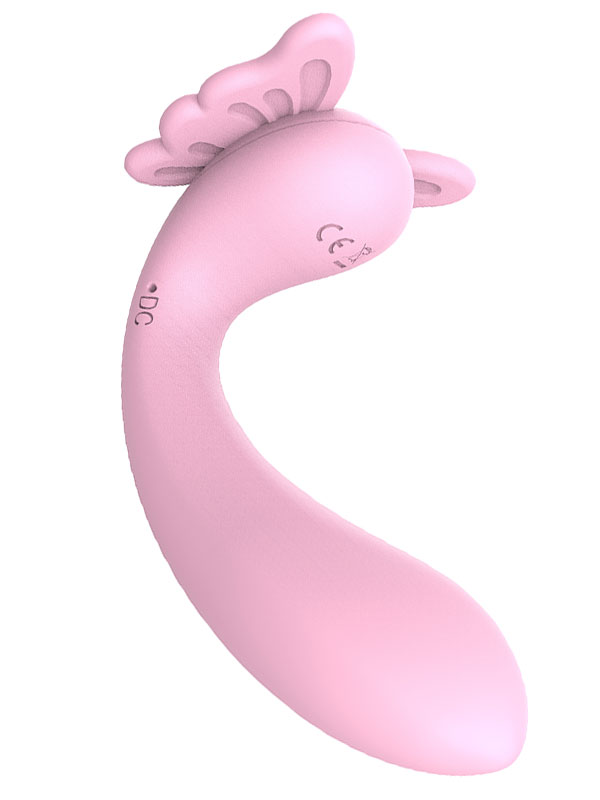 xuanai-sarjli-kelebek-vibrator-pembe-12050-1-4 Xuanai Şarjlı Kelebek Vibratör - Pembe - Görsel 1
